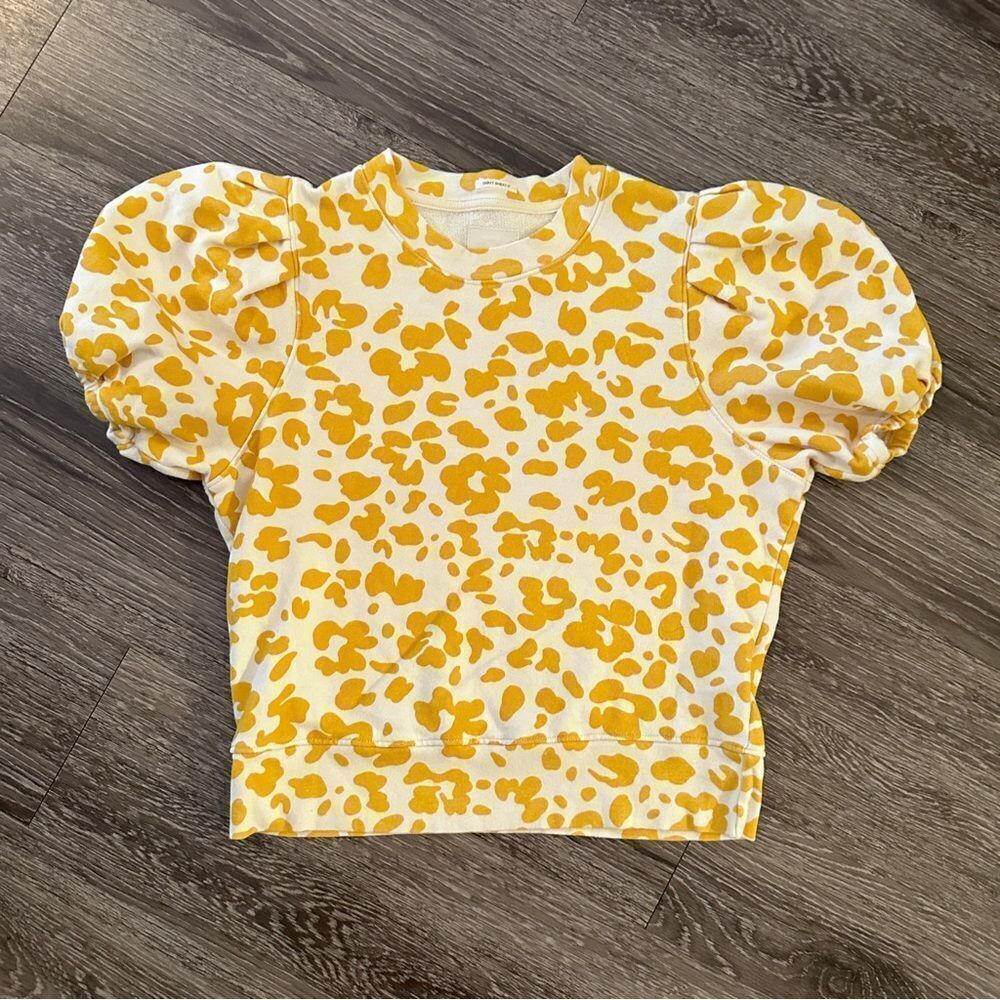 Mother The Short-Sleeve Curve Ball Top